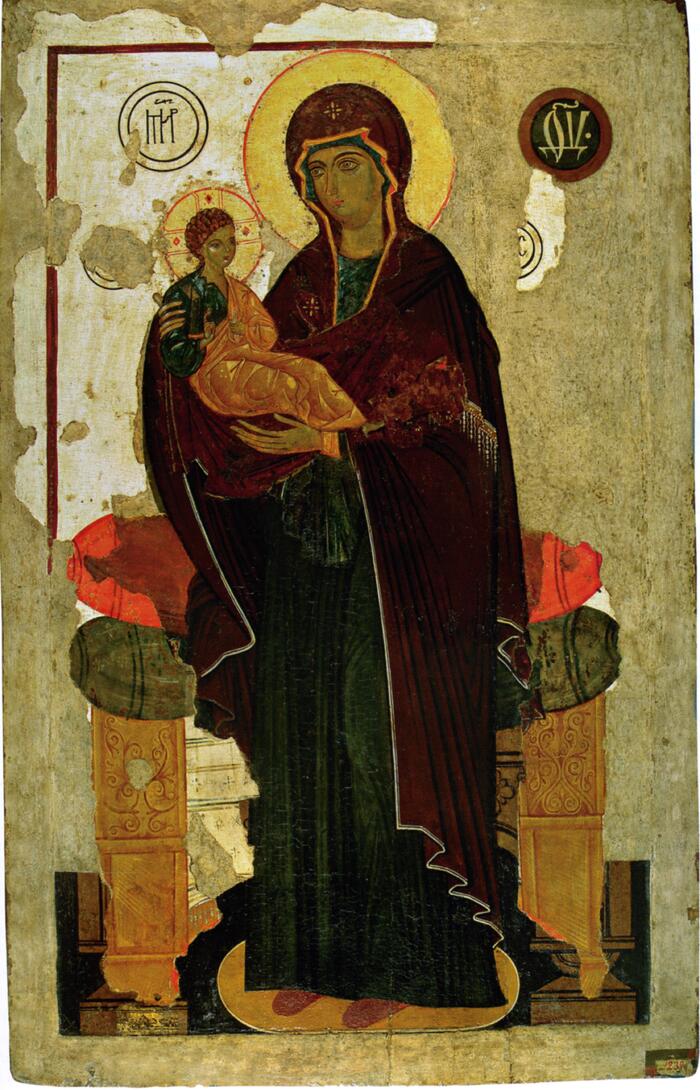 Богоматерь с Младенцем из церкви Петра и Павла в Кожевниках